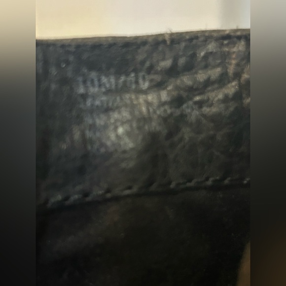 EUC Gray by Saks Fifth Avenue Booties black griege color Size 10 - Picture 4 of 7